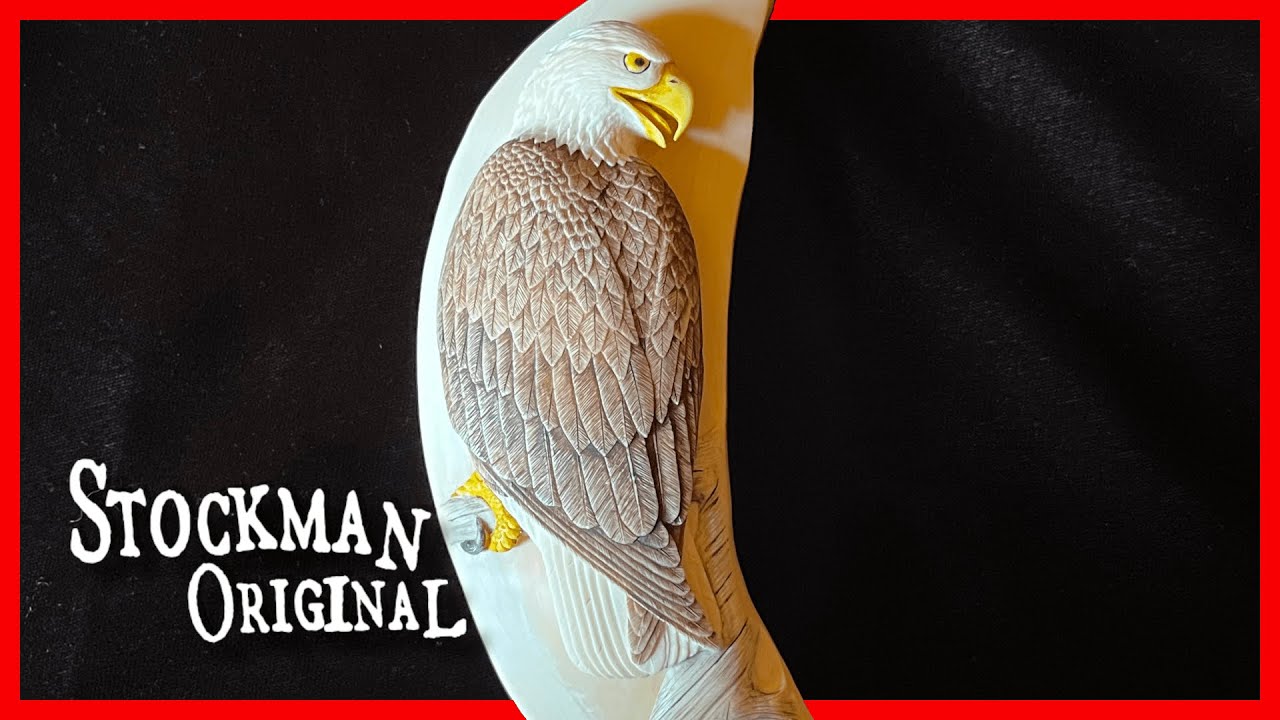 Master Carver Brian Stockman: Scrimshaw Techniques for Carving a Bald Eagle on a Whale's Tooth