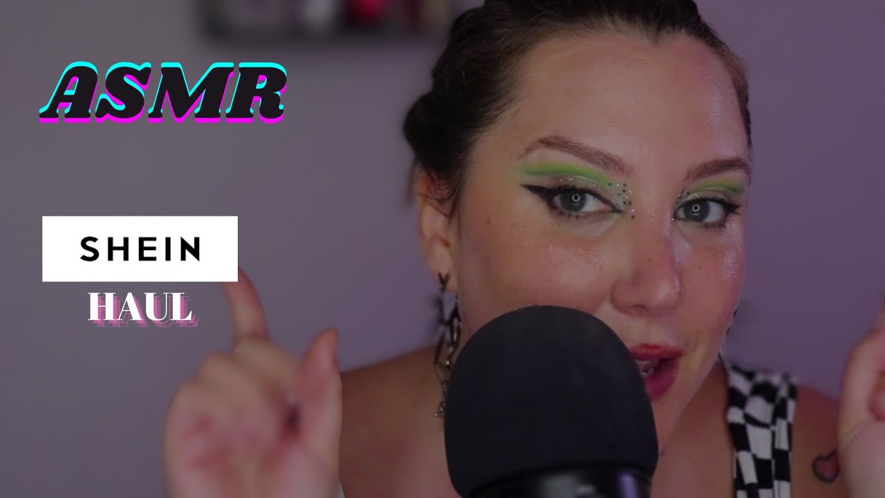 ASMR - SHEIN haul plus size - susurros & tingly sounds