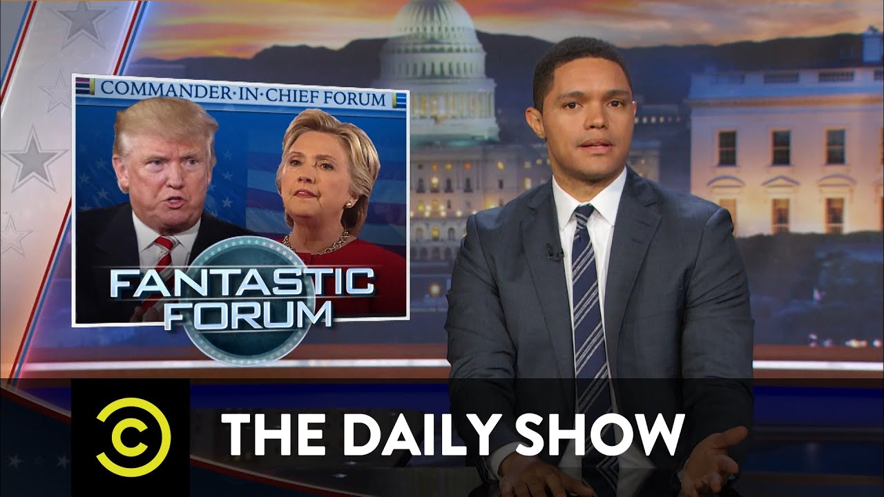 Matt Lauer Botches the Commander-In-Chief Forum: The Daily Show