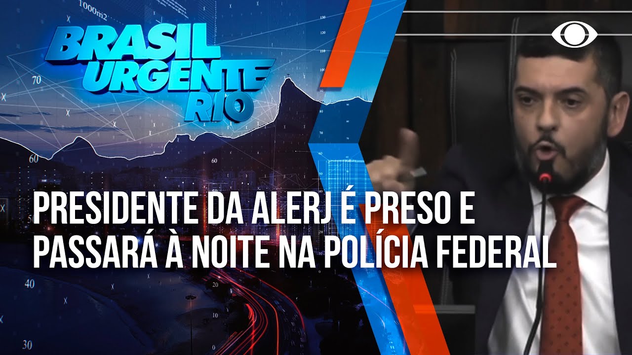 Presidente da Alerj Rodrigo Bacellar é preso na operação Unha e Carne