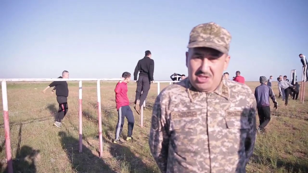 Полевой лагерь военной кафедры КазГЮИУ