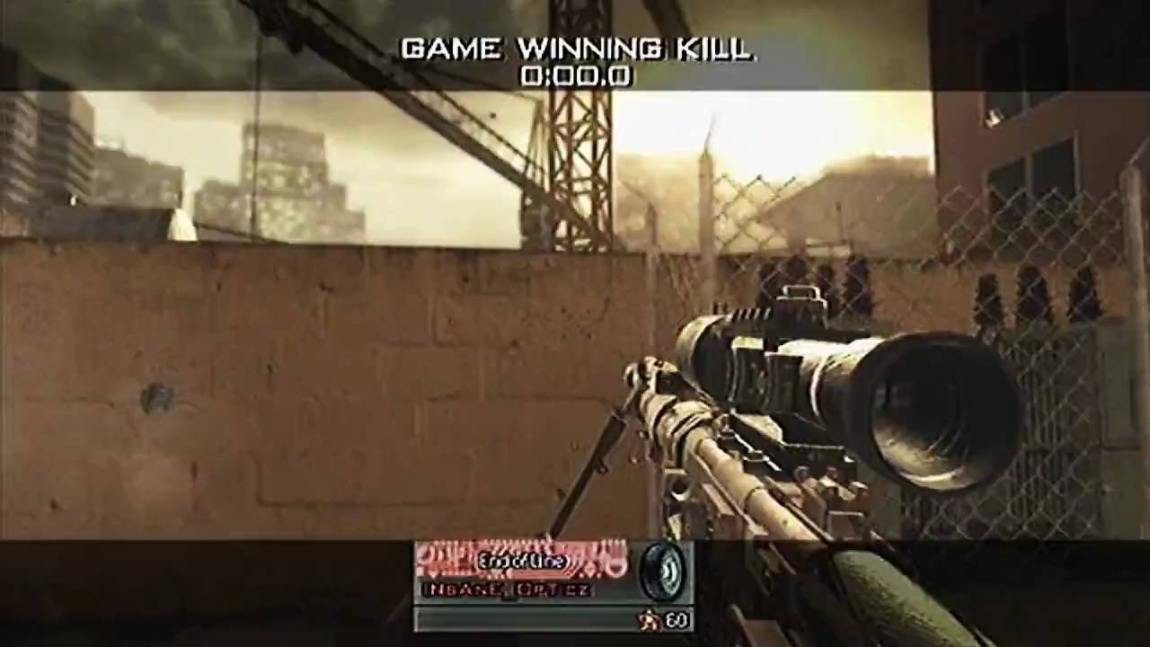 BEST GAME WINNING KILLCAM EVER!!!