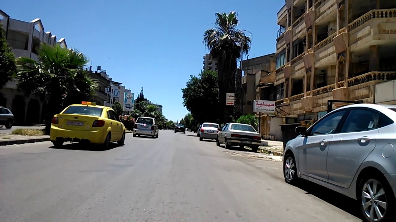 مشوار من ساحة الساعة الجديدة في حمص الى مدخل بساتين الغوطة