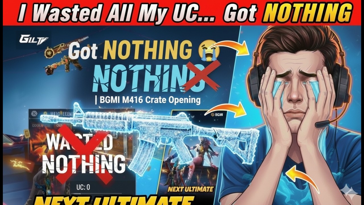 DO NOT OPEN THIS CRATE! ❌ M416 Crimson SkyBlade Crate Opening (Worst Luck Ever)