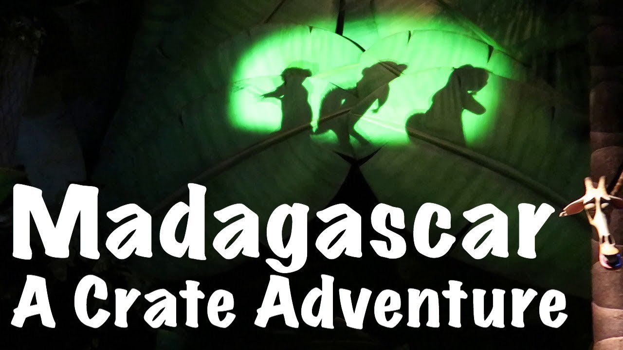 Universal Studios Singapore Ride : Madagascar - A Crate Adventure