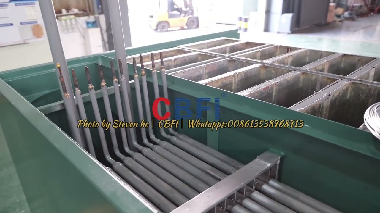 CBFI ice block machine brine salt tank type 25kg 50kg ice block