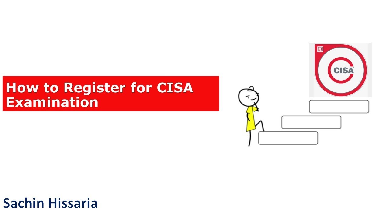 How to Register for CISA/CISM Examination - SACHIN HISSARIA