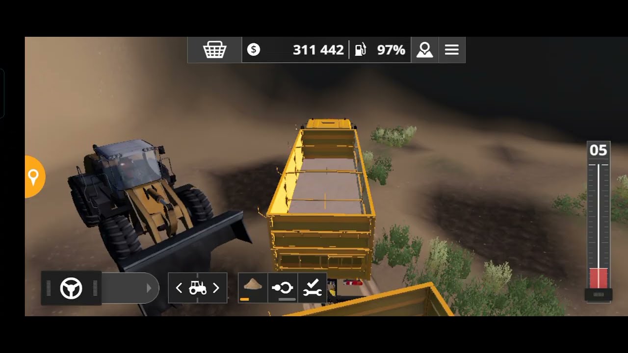 Farming simulator 20 продаём песок