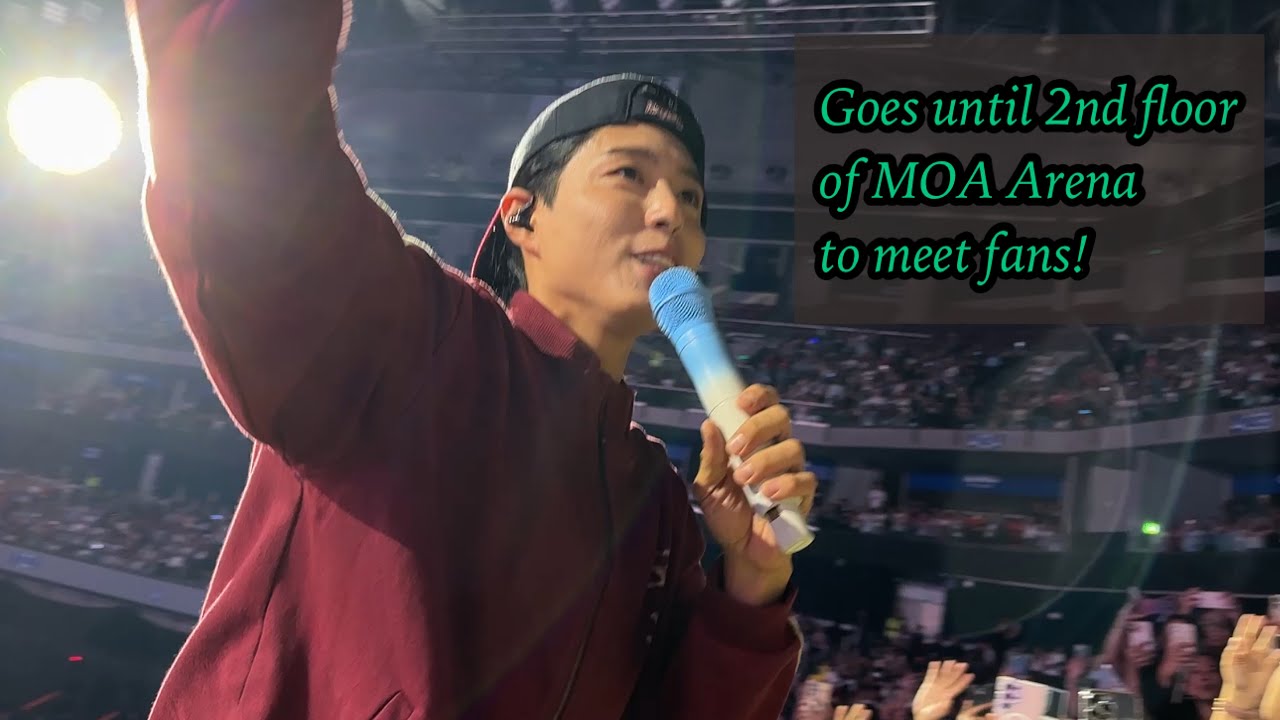 Park Bo Gum Fan Meeting in Manila- Farewell message- BE WITH YOU 2025 in Philippines
