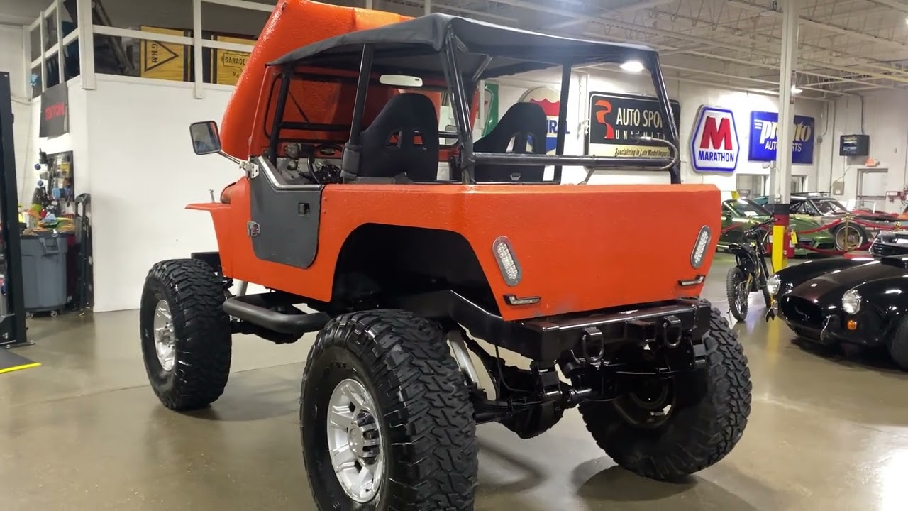 1979 Jeep CJ7 in Orange