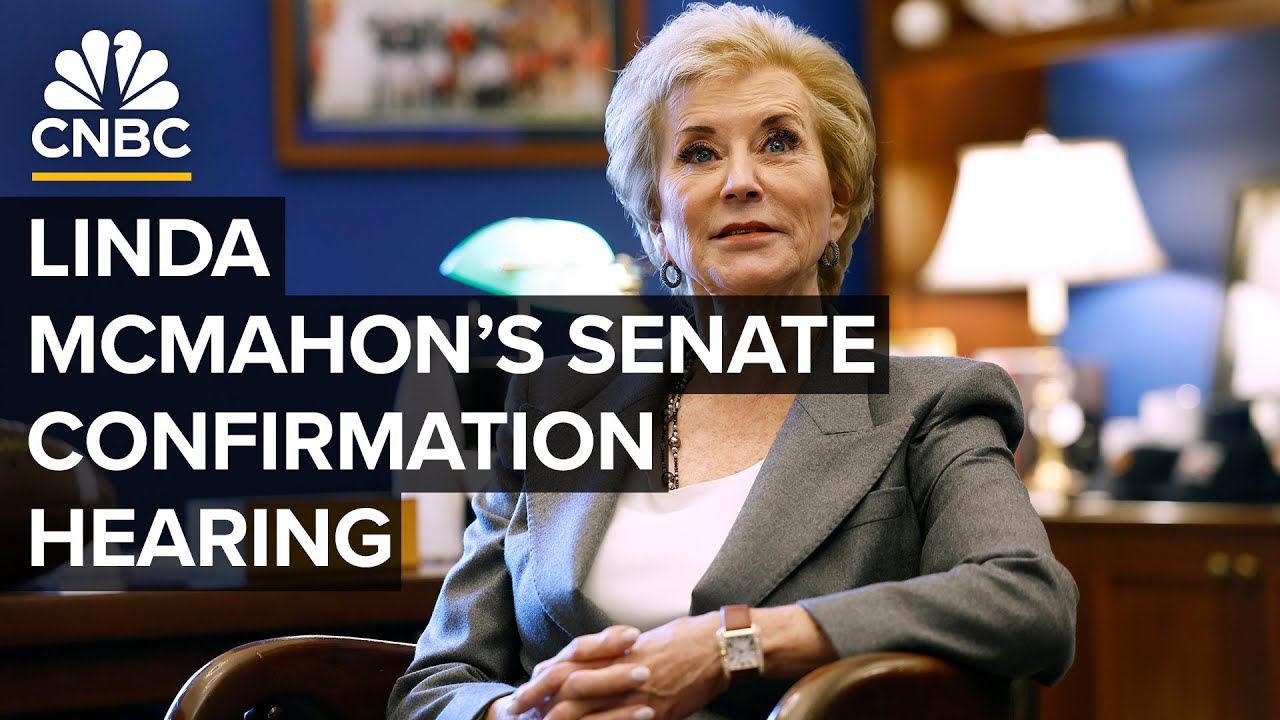 Linda McMahon's Senate confirmation hearing to be Department of Education Secretary — 2/13/25