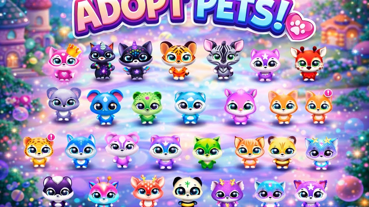 Fluvsies pocket world gameplay all pets rescue 