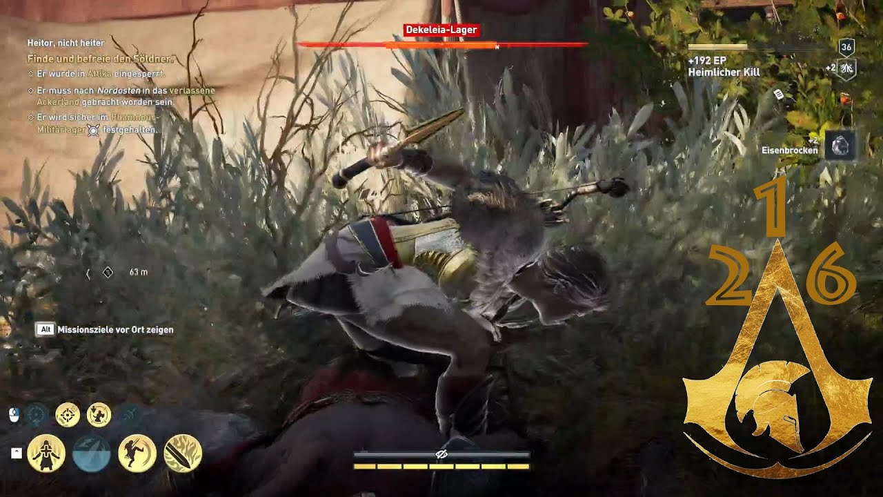 Assassin's Creed Odyssey Folge 126 Die Pflanzen haben genug Dünger