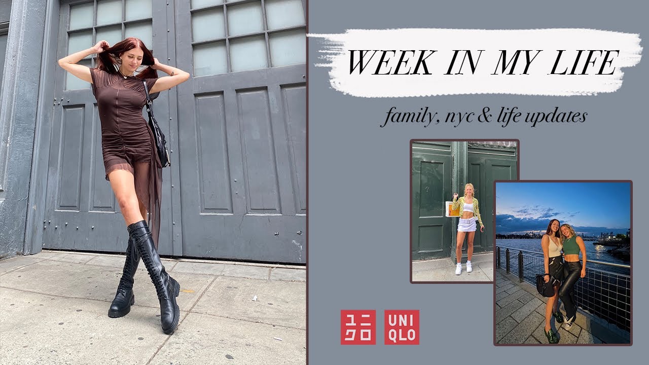 Uniqlo Haul, Sister Visits + Furniture Shopping (VLOG)