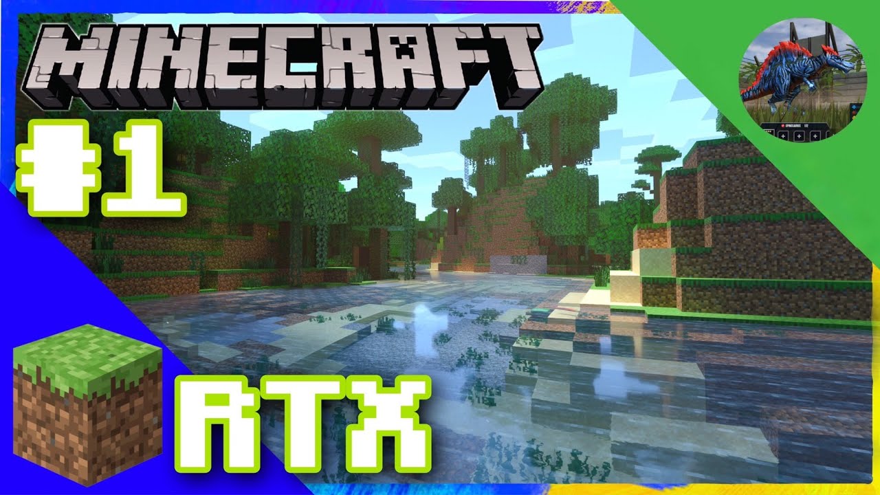 Minecraft RTX! - Exploring A Gorgeous World! - Minecraft RTX Survival Series  EP1