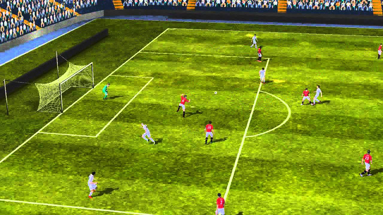 Cristiano Ronaldo's Rabona Kick Skill Show FIFA 14 - Real Madrid VS Manchester United