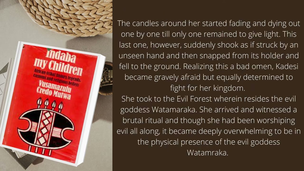 Vus'amazulu Credo Mutwa  Summary   Part 2 Indaba my children  The Story of Lumukanda 1