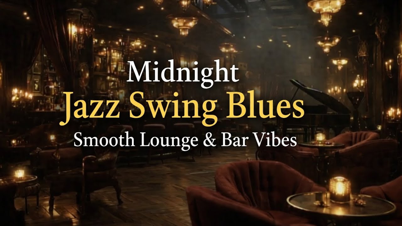 Elegant Jazz Bar Vibes 🎷 Smooth Blues Lounge Music - Instrumental