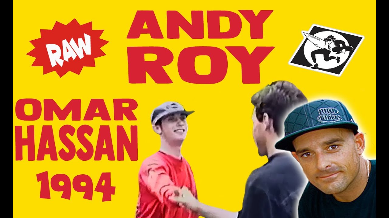ANDY ROY OMAR HASSAN 1992 RAW TR FOOTAGE SKATEBOARDING STREET DERBY AND THE CANNERY SANTA CRUZ CALIF