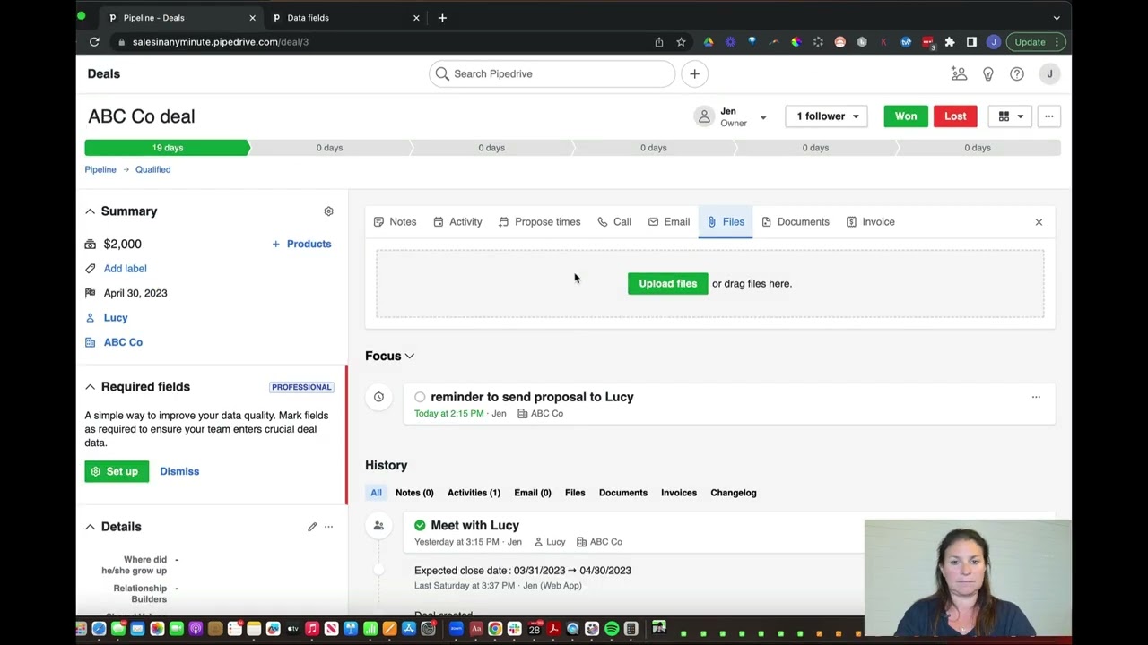 CRM Mini Course Lesson 2: Opportunity to Sale!
