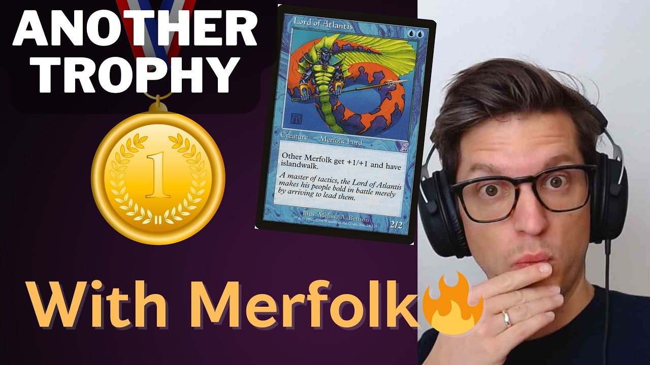 Another Trophy for Merfolk in modern! 🔥