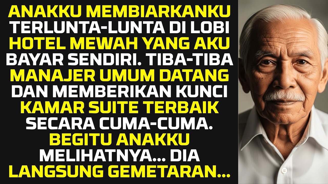 Aku TRANSFER Rp125 Juta Buat Liburan, Menantuku Bilang: "Bapak TIDUR Di Lobi Saja"—Jadi Aku Ambil...