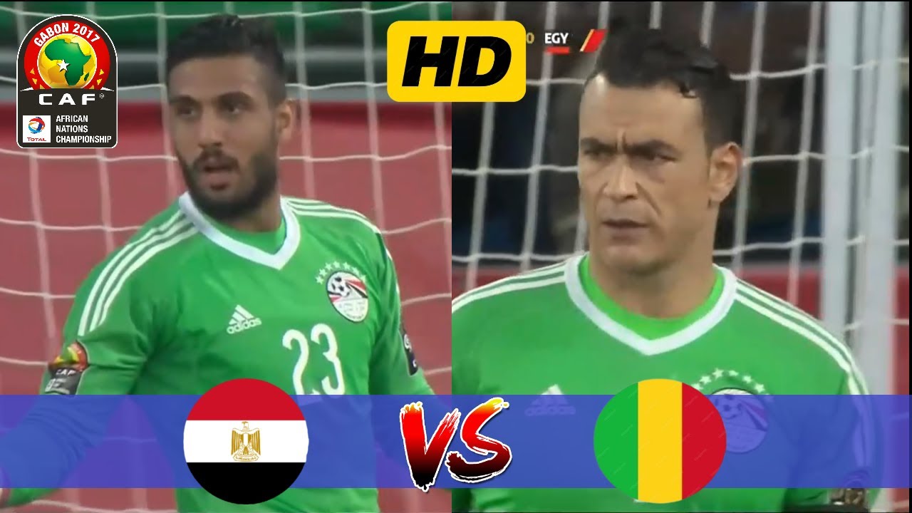 عودة الأسطورة عصام الحضري في ملخص مباراة مصر و مالي كأس أمم إفريقيا 2017