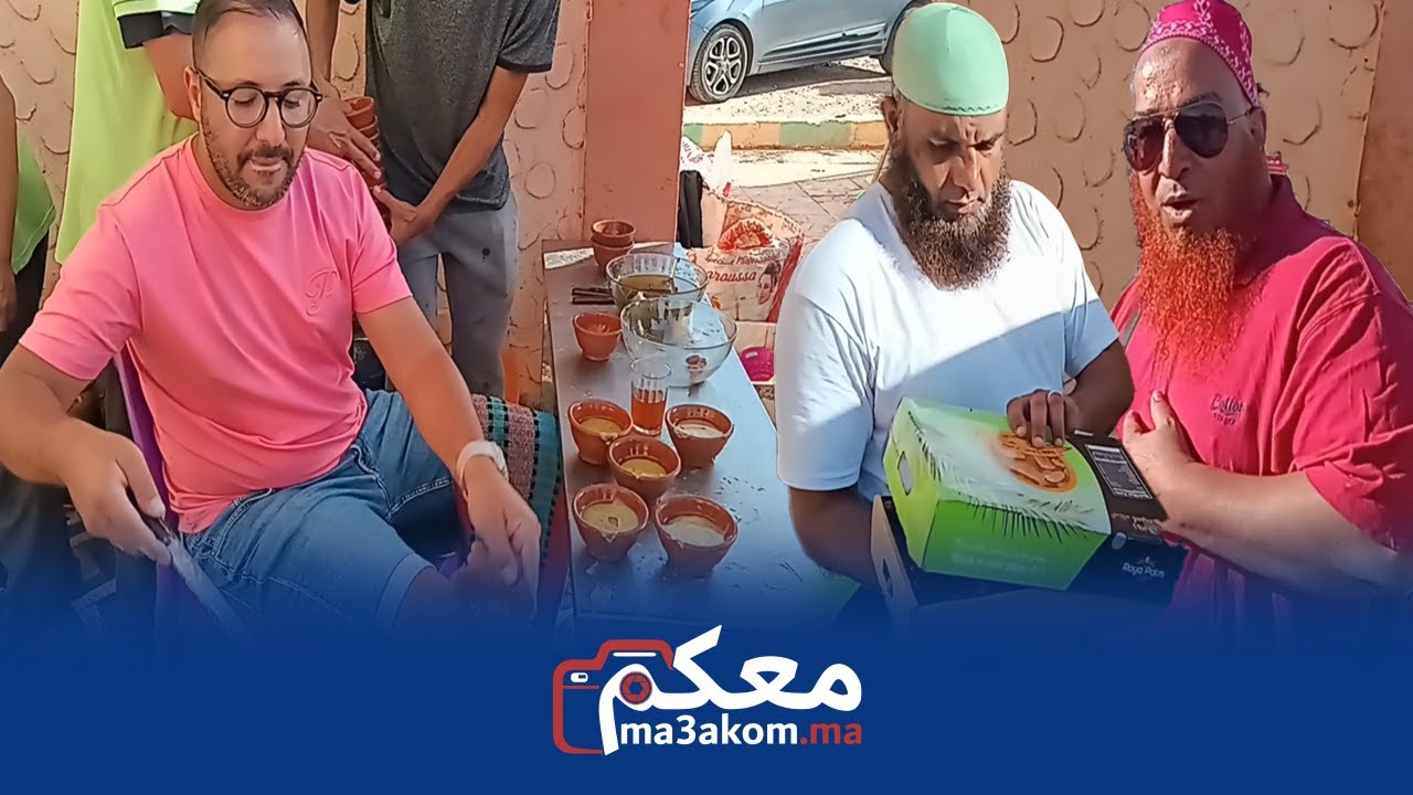 المغاربة فيهم الخير.. أبو علي يوفر وجبة الإفطار بالمجان لضحـ..ــابا زلـ..ــزال بحضور الفنان 