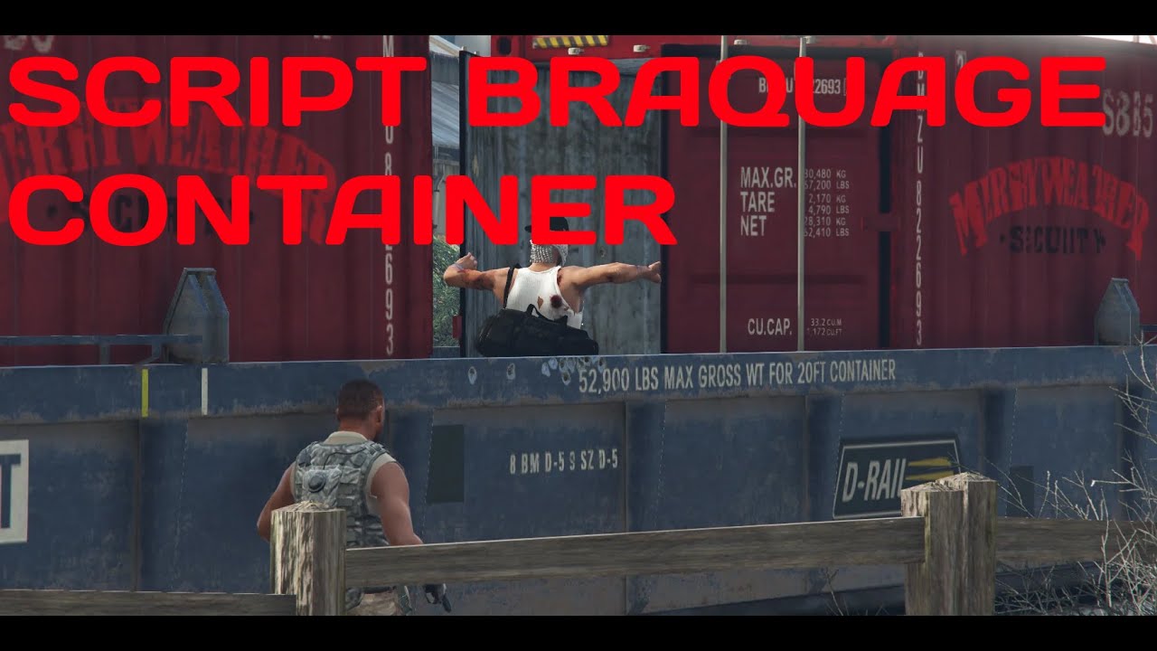 [GRATUIT] SCRIPT BRAQUAGE DE CONTAINER