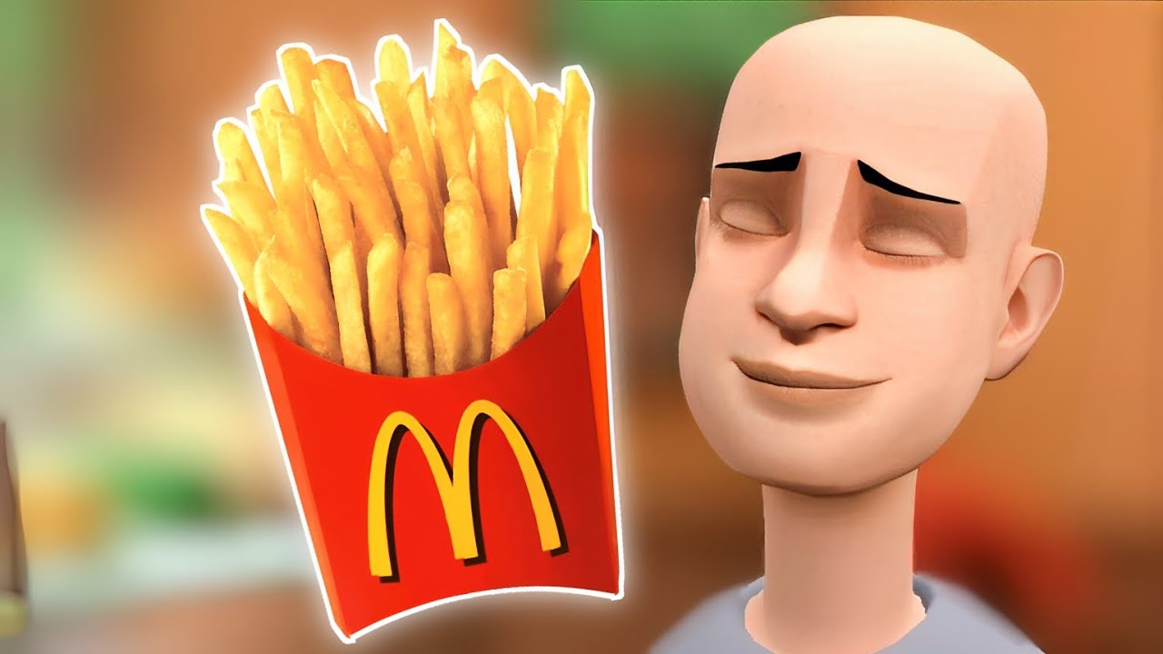 classic caillou behaves at McDonald's/ ungrounded