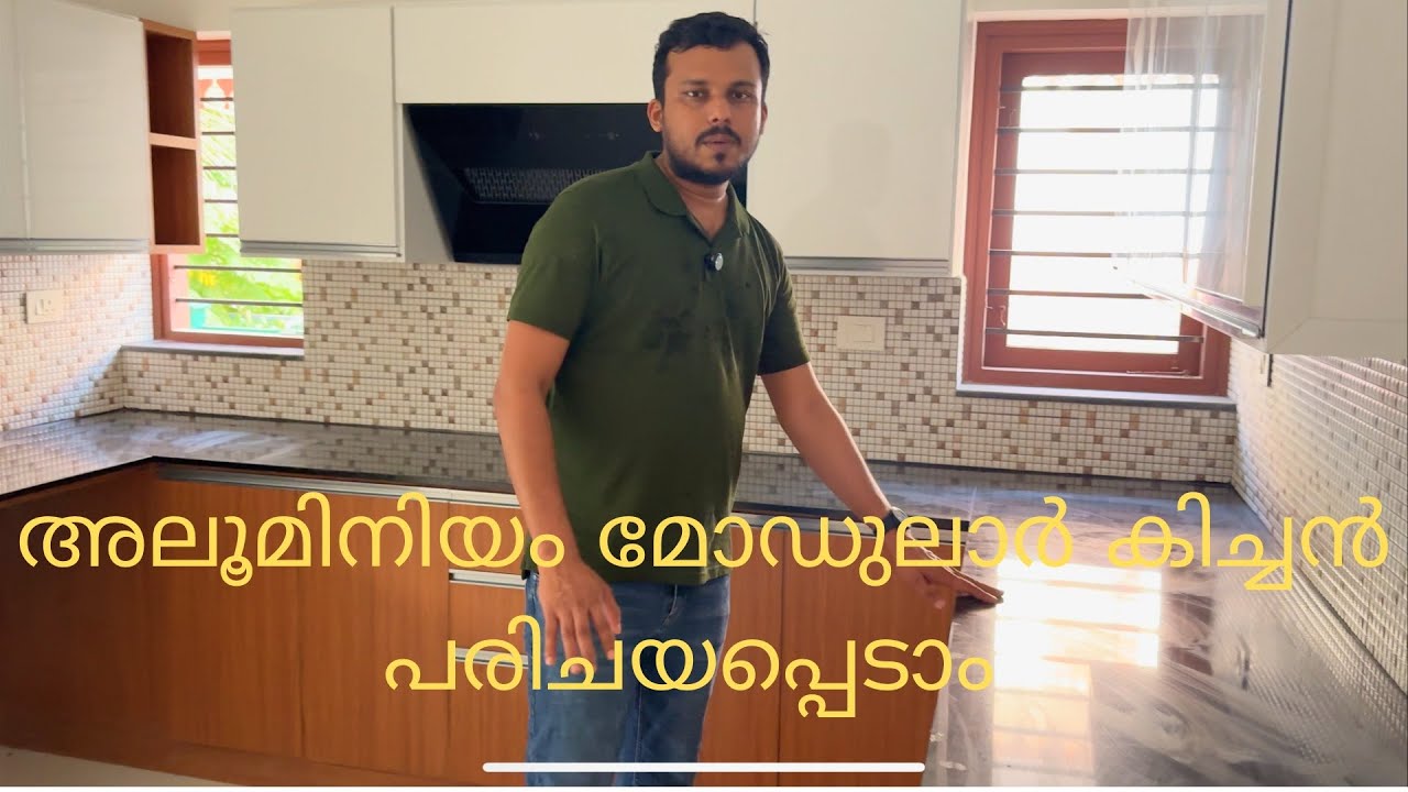Aluminium modular kitchen work । All Kerala service