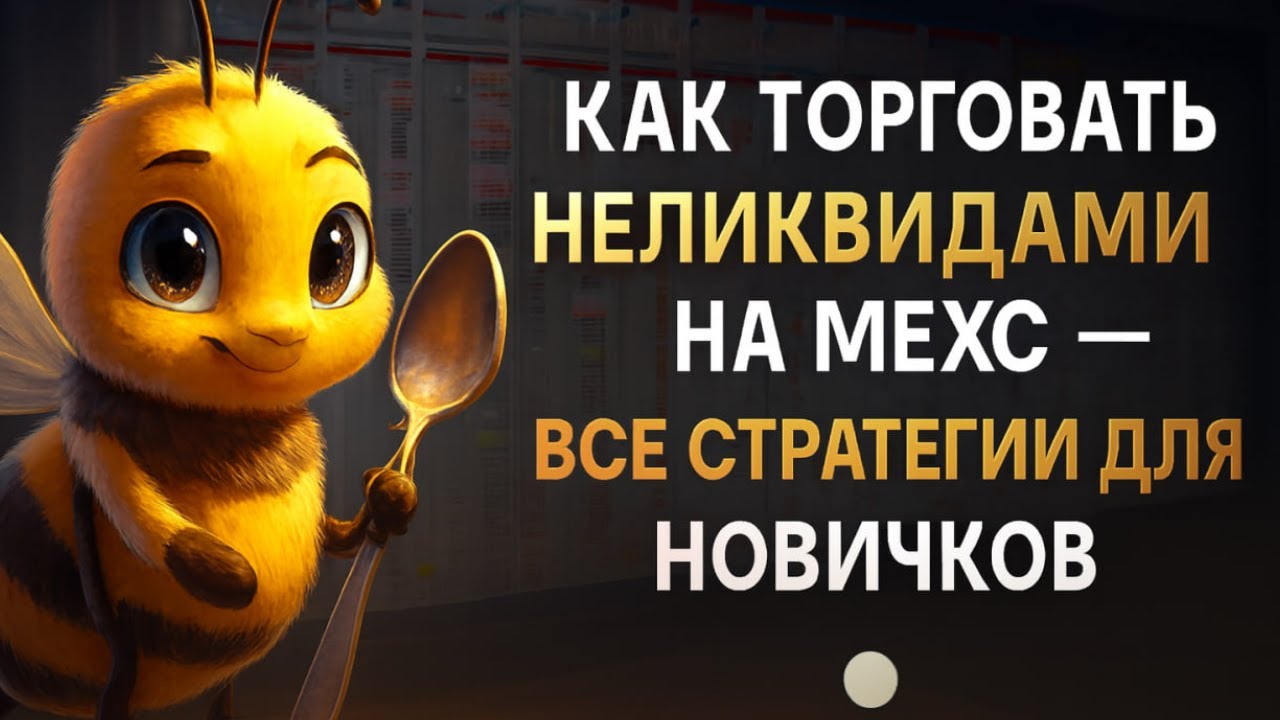 Как торговать неликвидами на MEXC &mdash; все стратегии для новичков