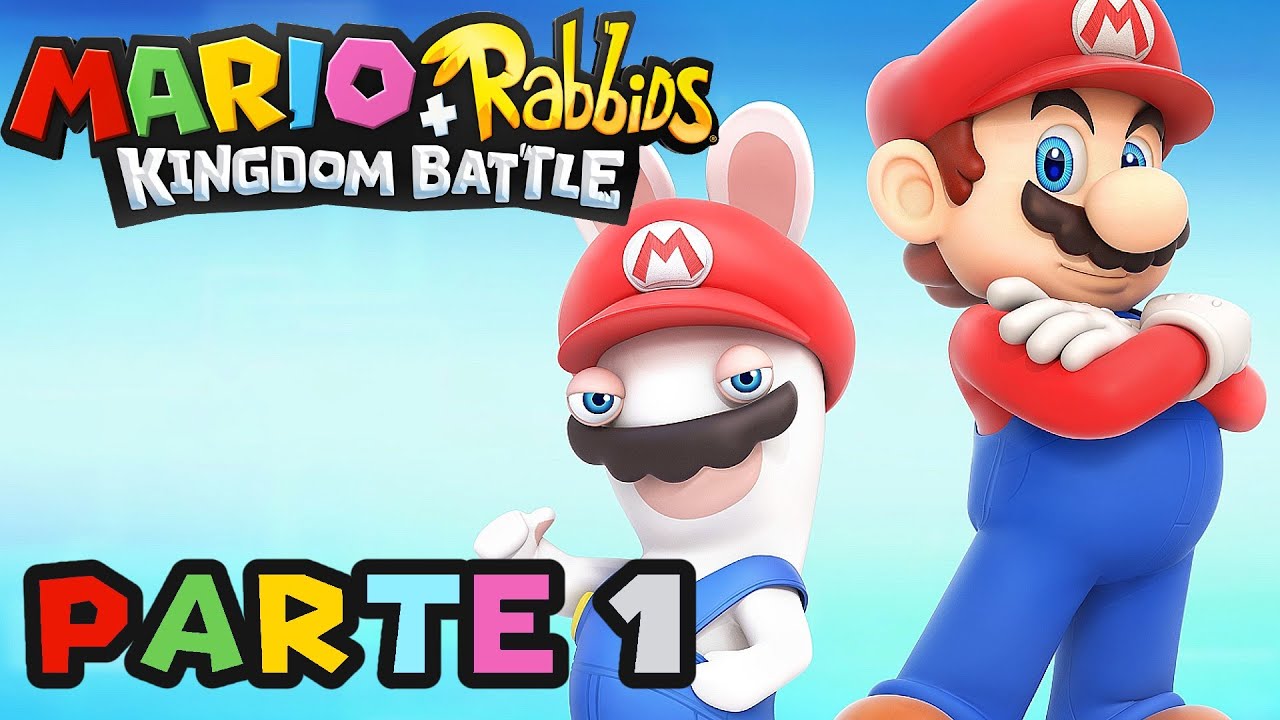 MARIO + RABBIDS Kingdom Battle - Gameplay Español Parte 1 | Reino Champiñon