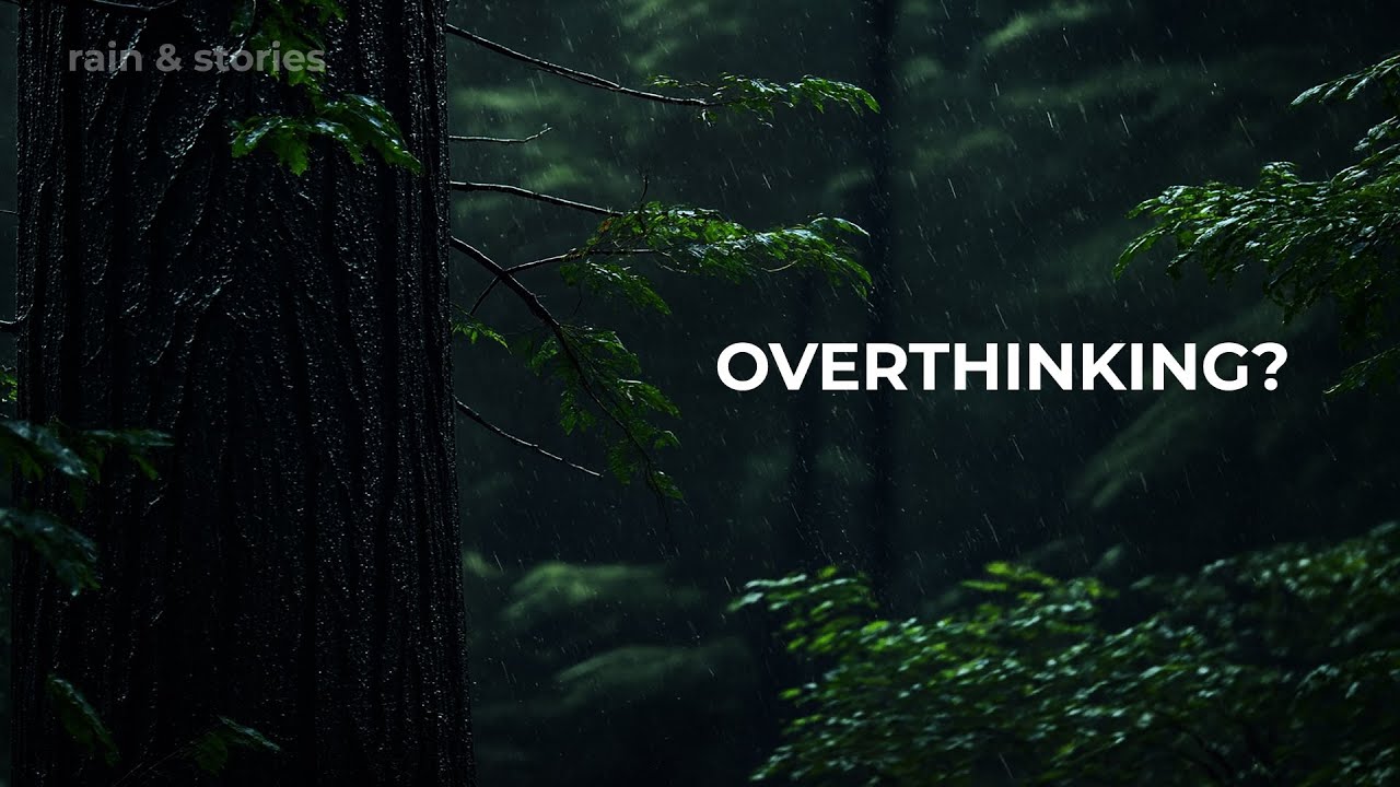 Calming Night Rain for Deep Sleep | Stop Overthinking & Insomnia Naturally