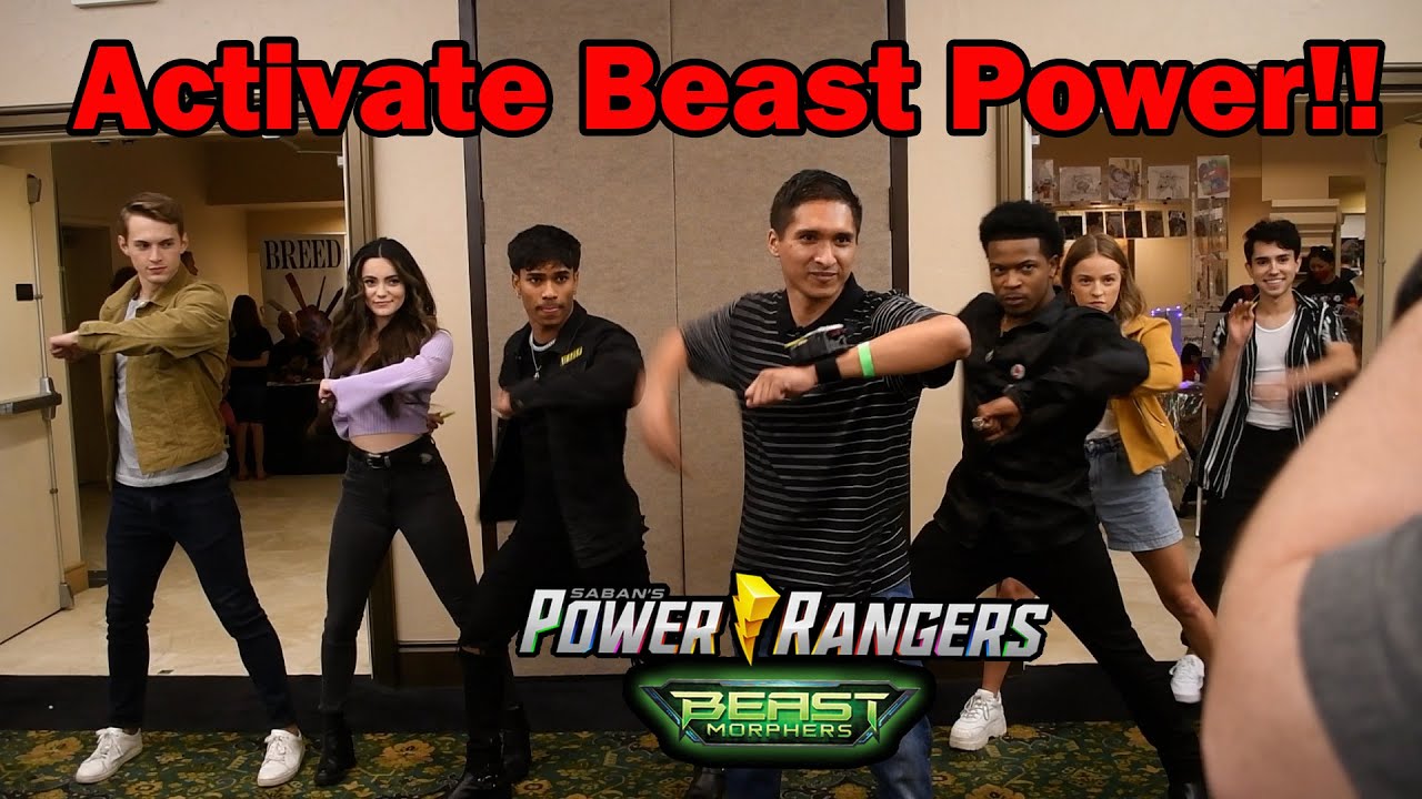 Beast Morphers Cast Does The Morph!