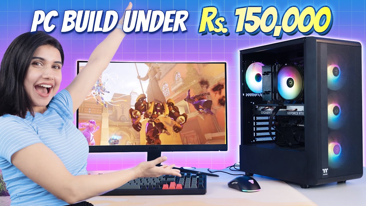 We Built a Super Powerful Gaming PC under 1.5 lakhs (with Monitor)!
