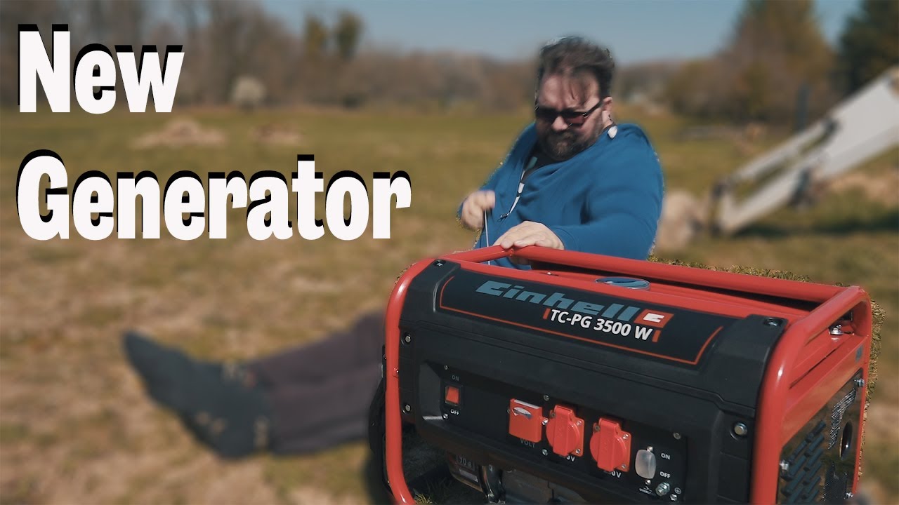 Be prepared for the Apocalypse - Einhell TC-PG 3500w Generator