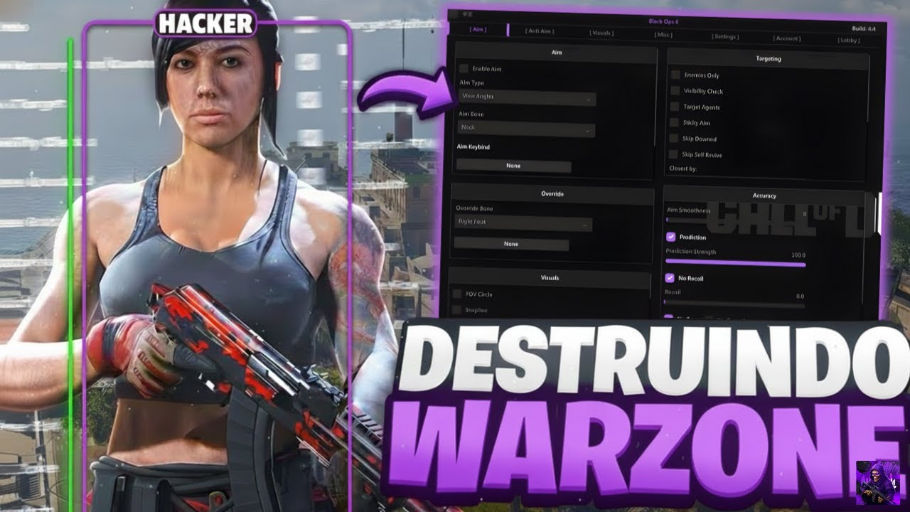 USEI O MELHOR HACK PARA WARZONE - 100% SEGURO 2026