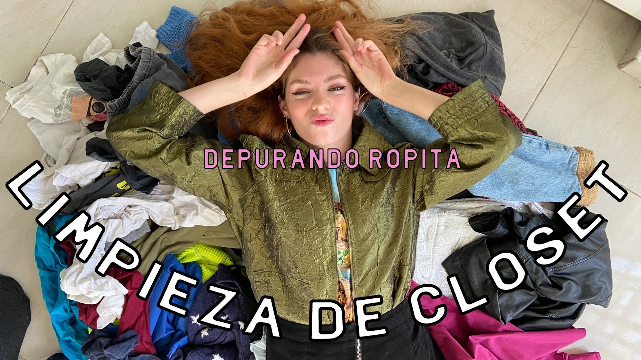 limpieza de closet//depurando ropa