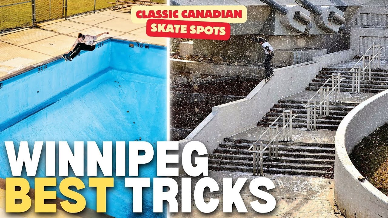 Winnipeg's Craziest Skateboarding Tricks Ever Done