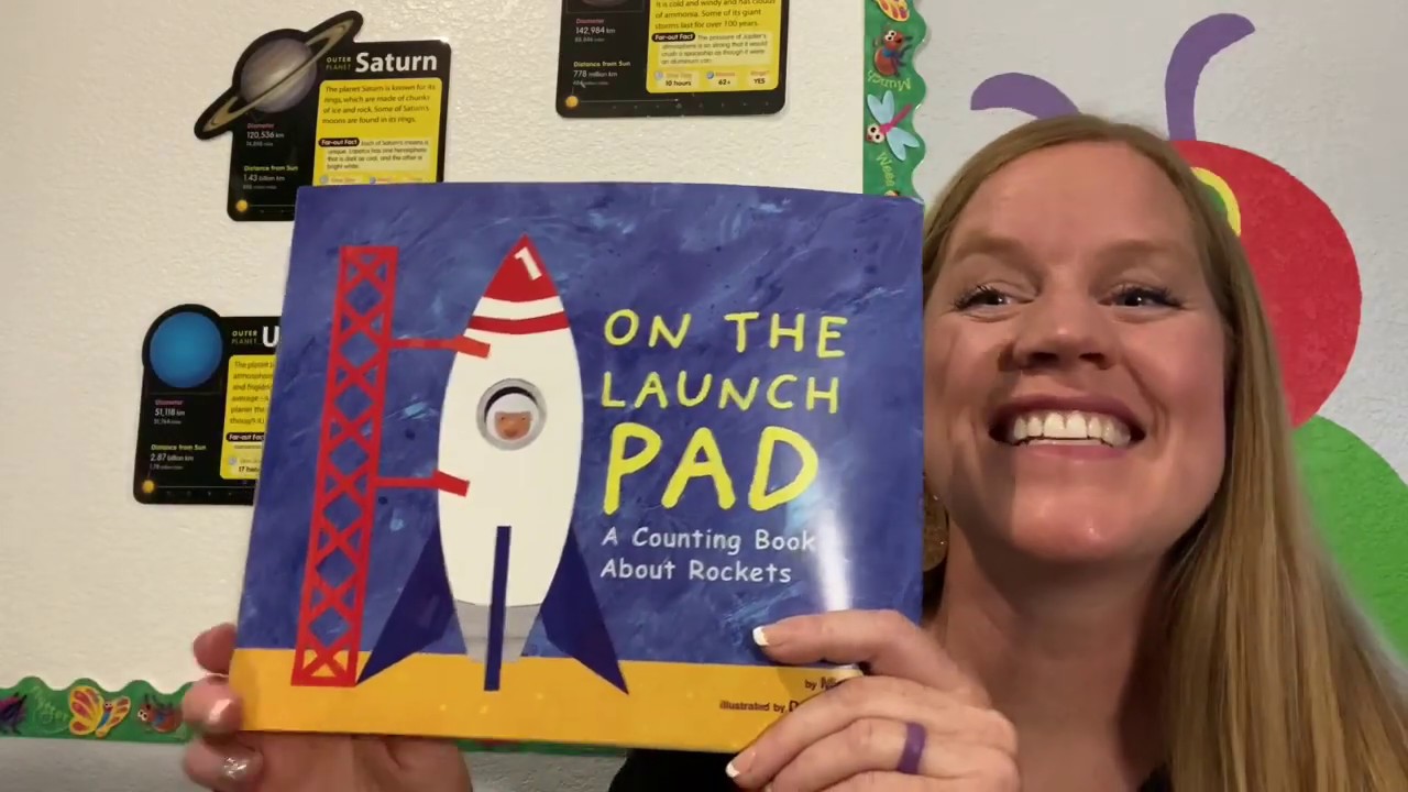 On the Launch Pad, A Counting Book About Rockets by Michael Dahl