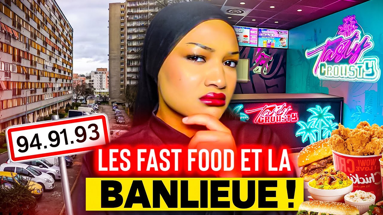 Les FAST FOOD et la BANLIEUE : TASTY CROUSTY I TACOS 3€ | SMASH BURGER..