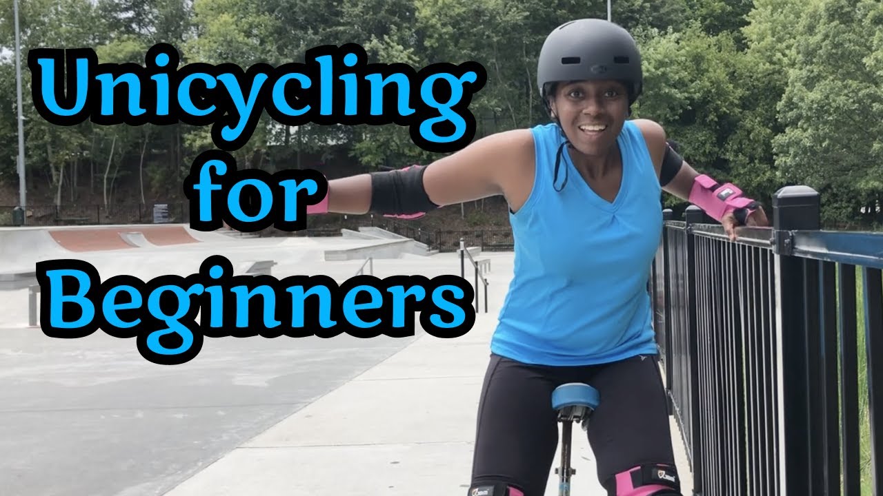 Learning how to UNICYCLE as a beginner | Unicycling Vlog