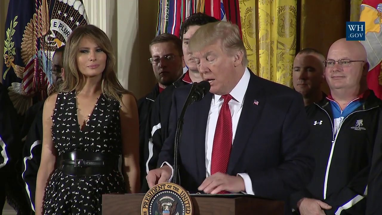 President Trump Participates in the Wounded Warrior Project Soldier Ride