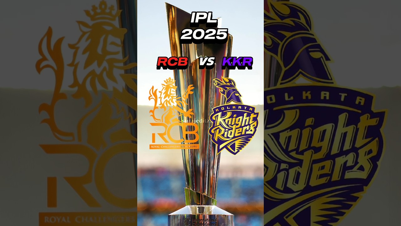 RCB vs KKR in IPL 2025