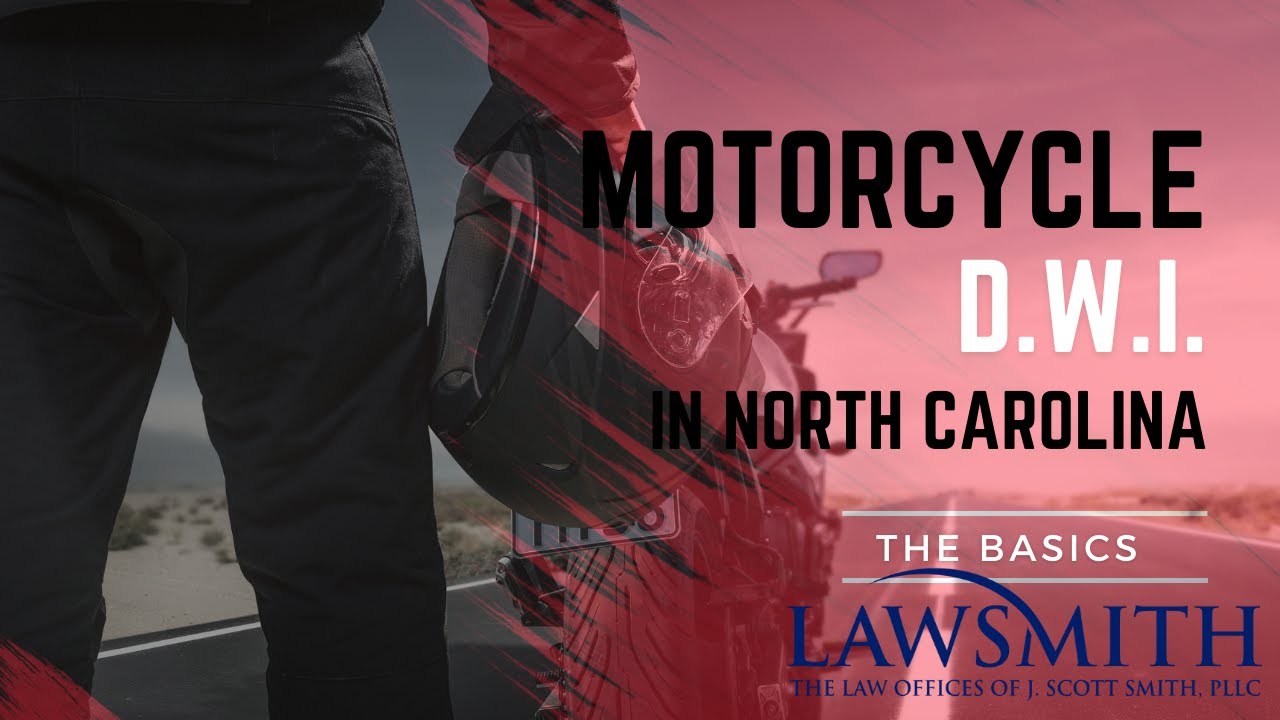Police DWI Cues on Motorcycles in North Carolina