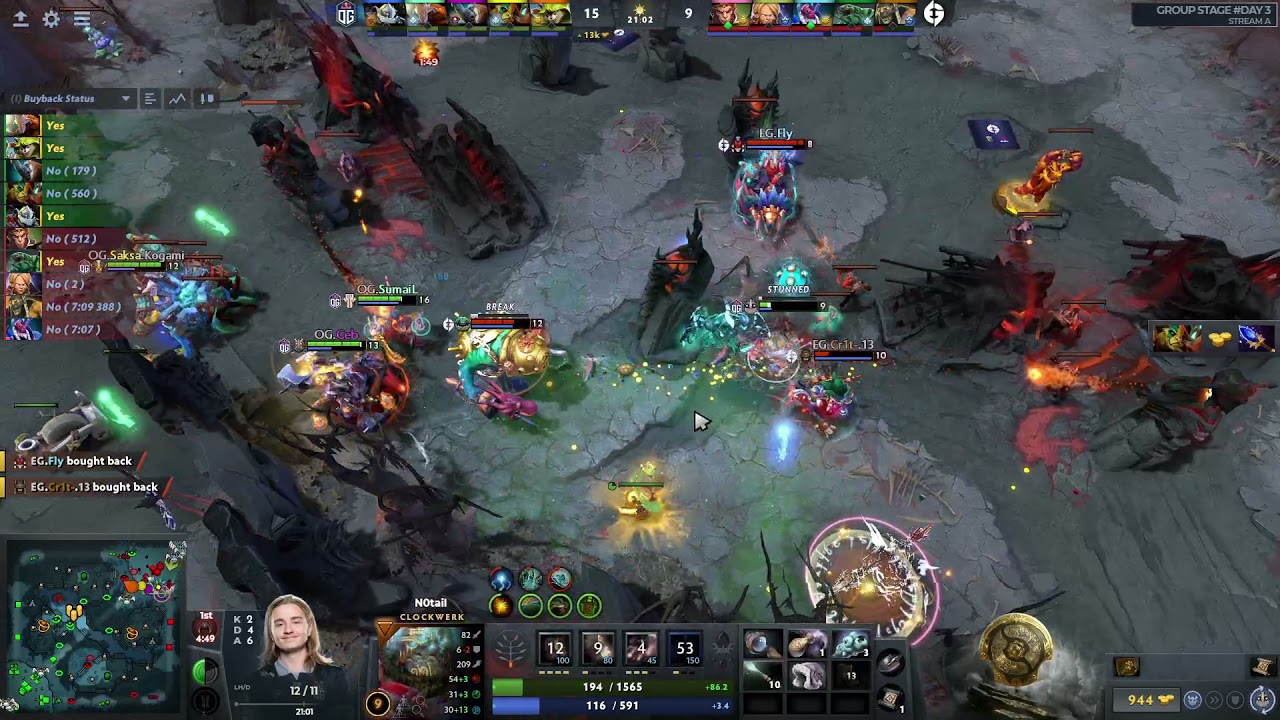 Arteezy Rage quit