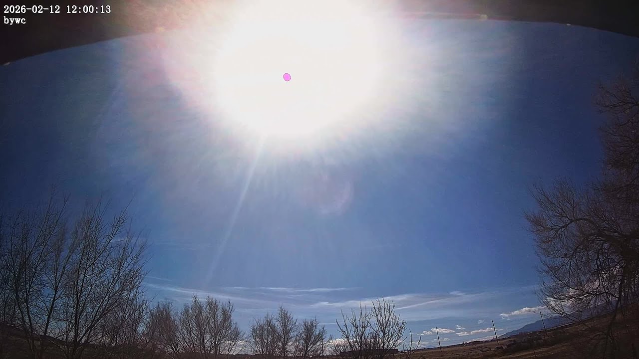 Thu, Feb 12, 2026 Back Yard Weather Cam Timelapse