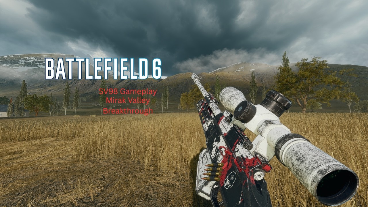 A Day In The Life Of A Sniper In Battlefield 6 With the SV-98 Sniper Rifle