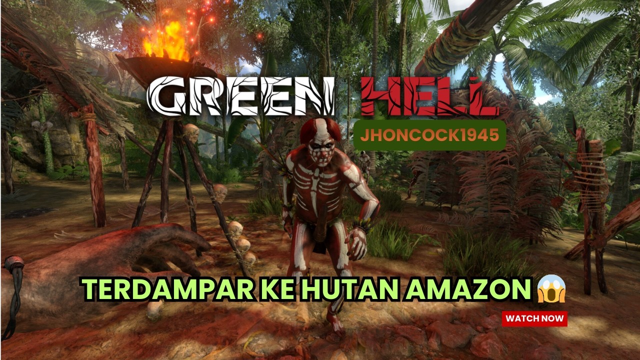 Green Hell - 3 Pemuda dan Pemula Bersatu dengan Alam Liar 😱 | Eps 2